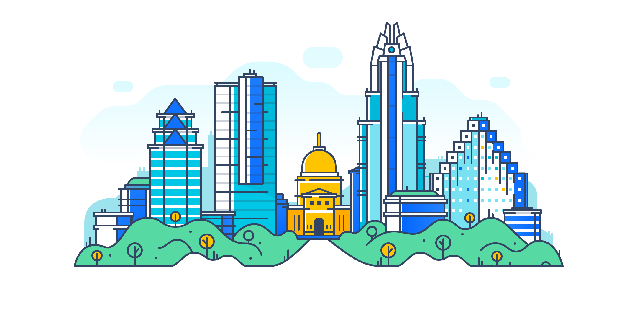 The Austin skyline